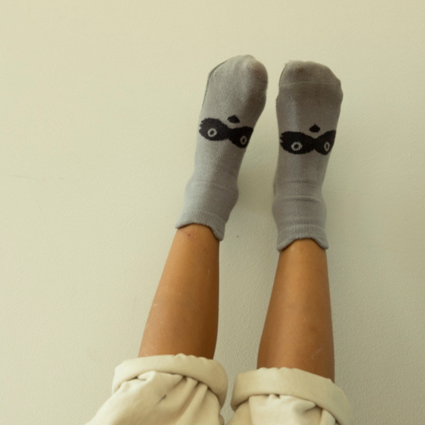 Into The Wild III- Organic- 4 Pairs of Stay-On Baby & Toddler Non-Slip Socks