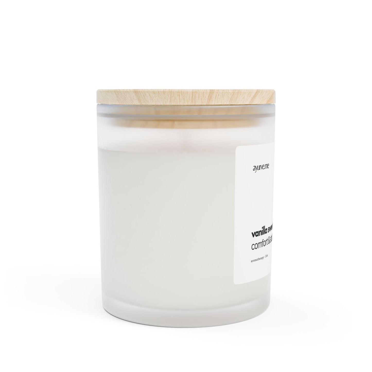 Vanilla Sweet Ground Soy Candle | Emotional Grounding Aromatherapy – 11 oz