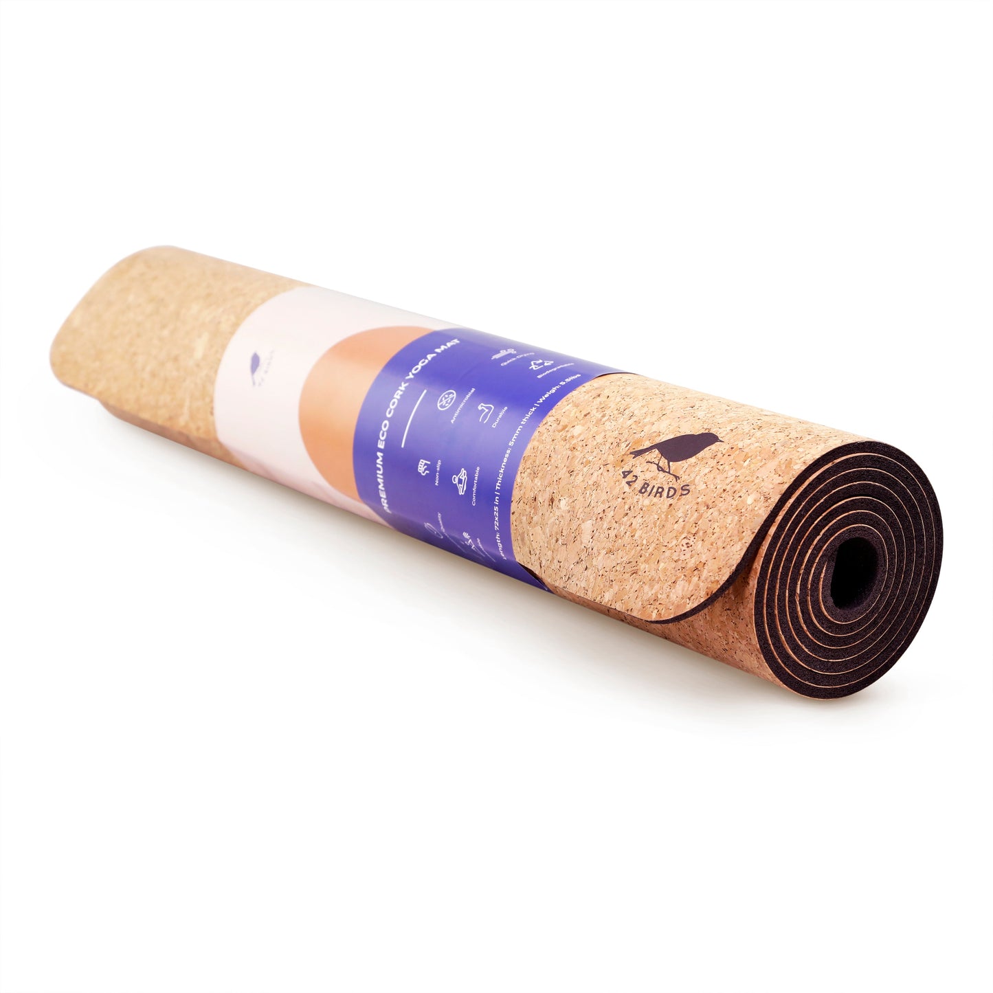 Cork Yoga Industrial Mat “The Imperial Eagle”
