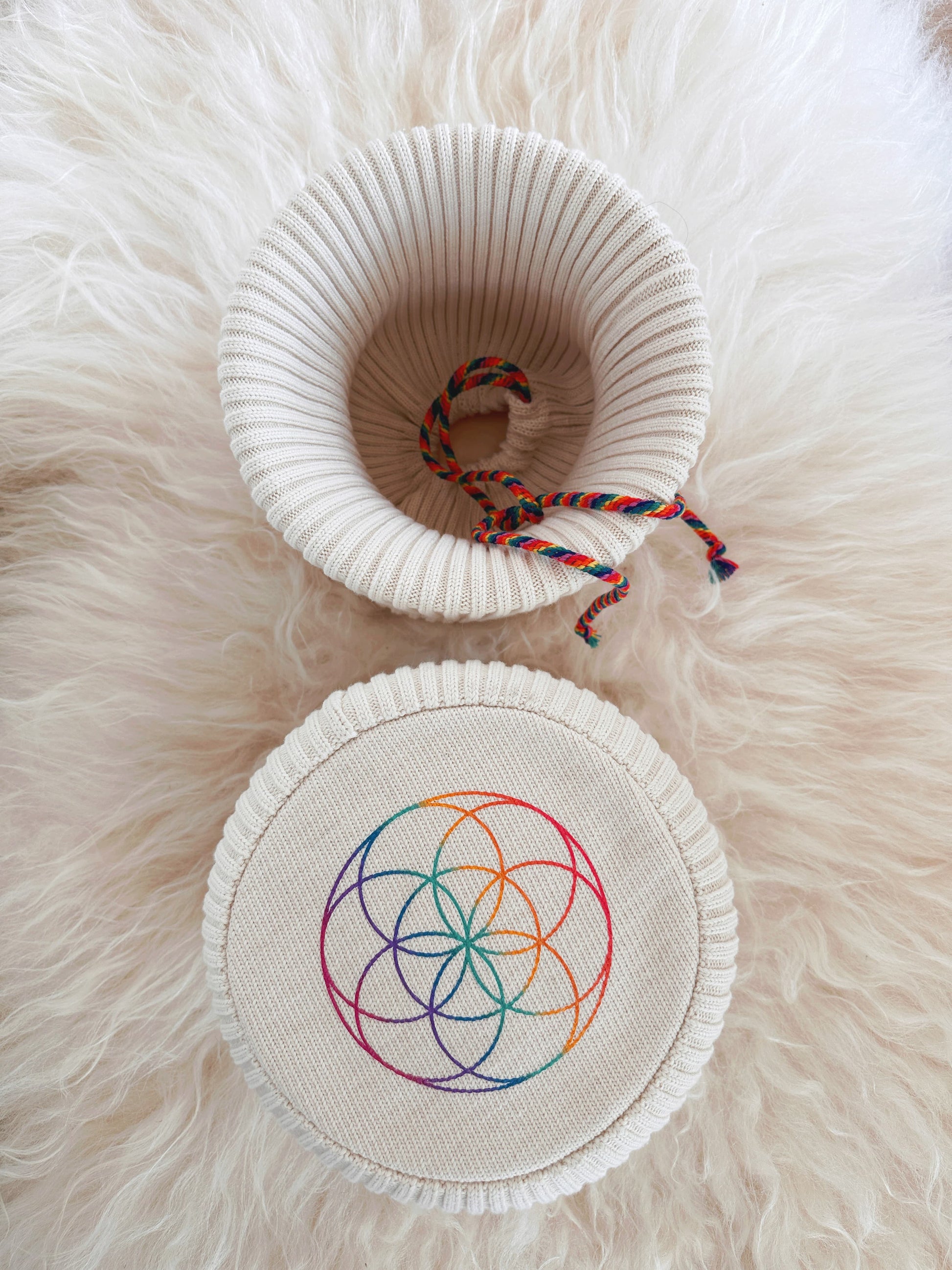 Harmonic Covers Sound Bowls Knit Protection by HarmonicLife.Shop