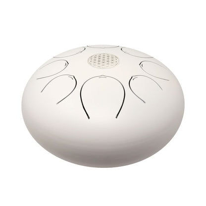 30cm Pentatonic Steel Singing Drum - White